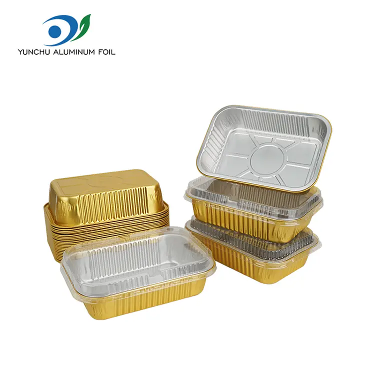 Одноразові контейнери з алюмінієвою фольгою Одноразові контейнери з алюмінієвою фольгою