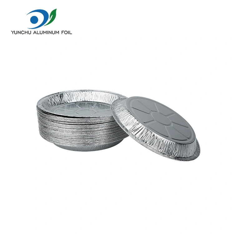 Круглий повітряний фритюрник сріблястий алюмінієвий контейнер для їжі