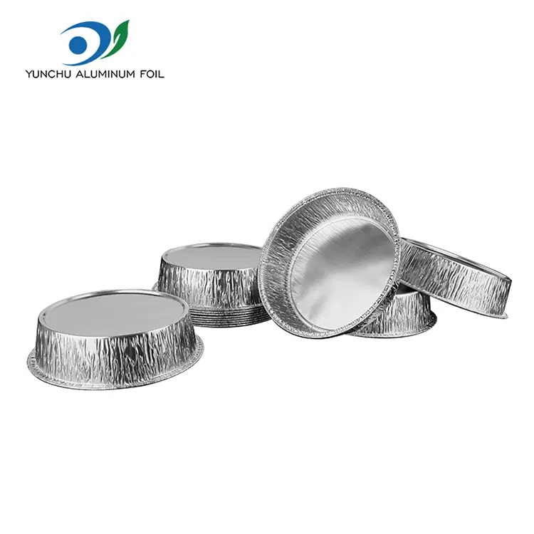 Контейнери з алюмінієвої фольги з круглим повітрям