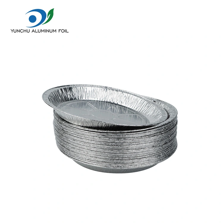 Круглий повітряний фритюрник сріблястий алюмінієвий контейнер для їжі
