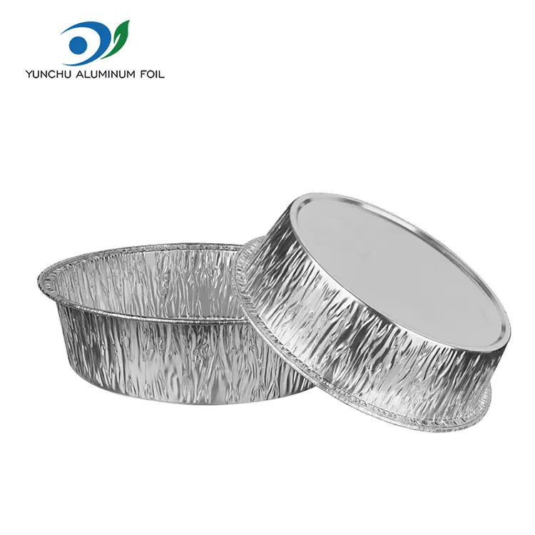 Контейнери з алюмінієвої фольги з круглим повітрям