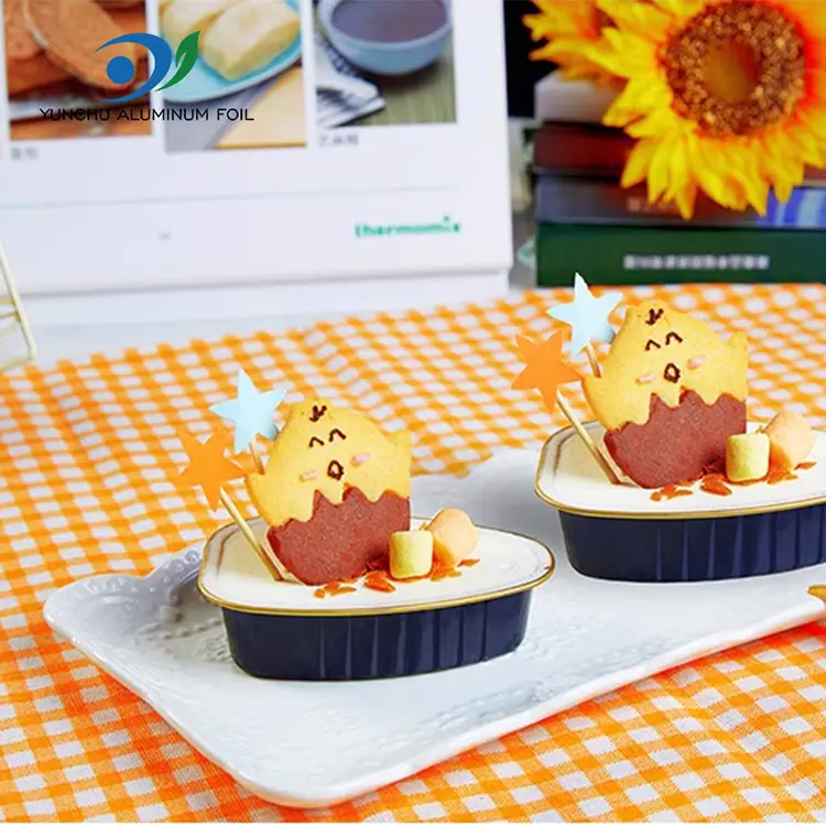 Одноразові контейнери з алюмінієвої фольги спеціальної форми алюмінієвої фольги