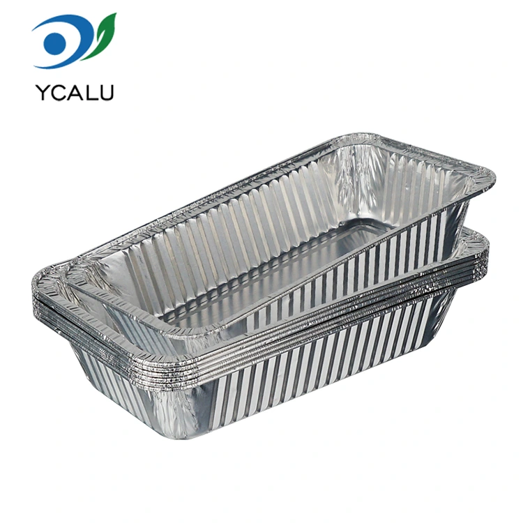 Екологічно чисті харчові лотки з алюмінієвої фольги для громадського харчування