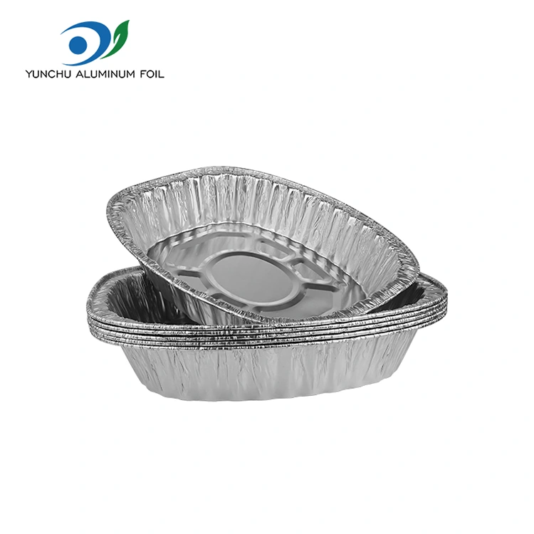 Куряча срібна срібна срібна контейнери з алюмінієвою фольгою на грилі на грилі Куряча срібна срібна срібна контейнери з алюмінієвою фольгою на грилі на грилі
